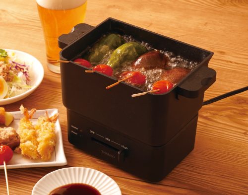 一人暮らし】卓上フライヤーでおうちカフェ！最速3分で作れる簡単揚げ