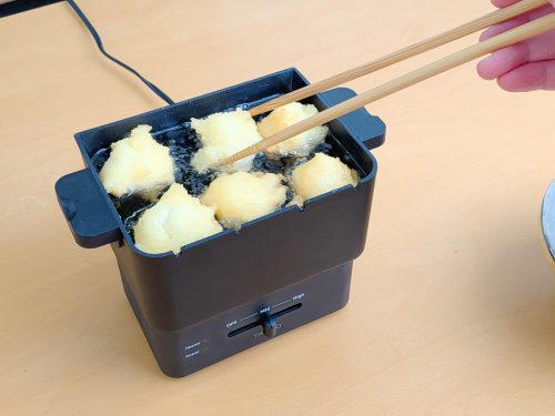 一人暮らし】卓上フライヤーでおうちカフェ！最速3分で作れる簡単揚げ